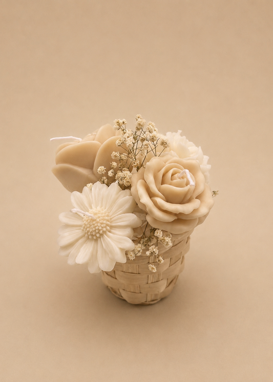 Flores beix cesta llum origen 2