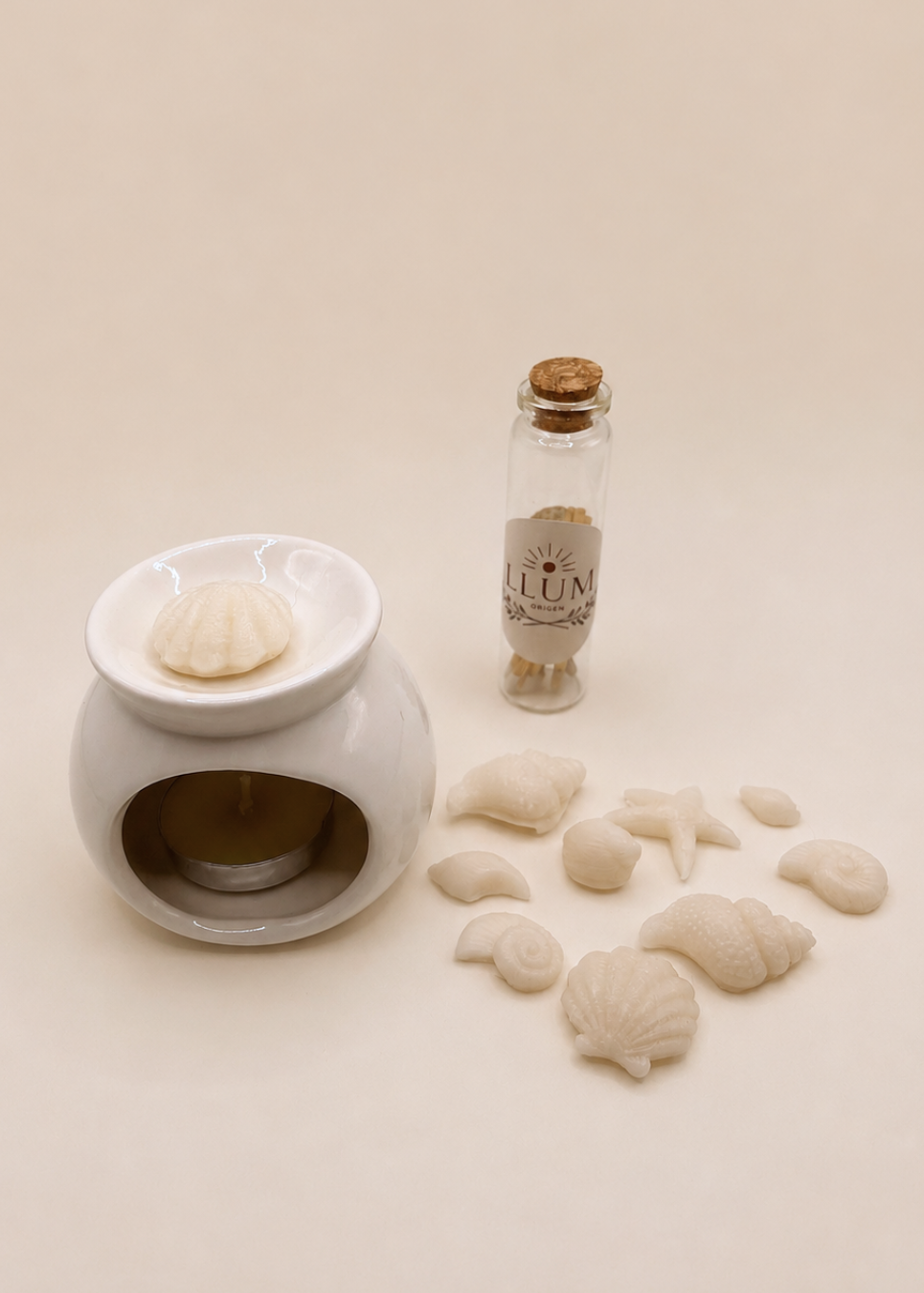 pack 2 wax melts con quemador